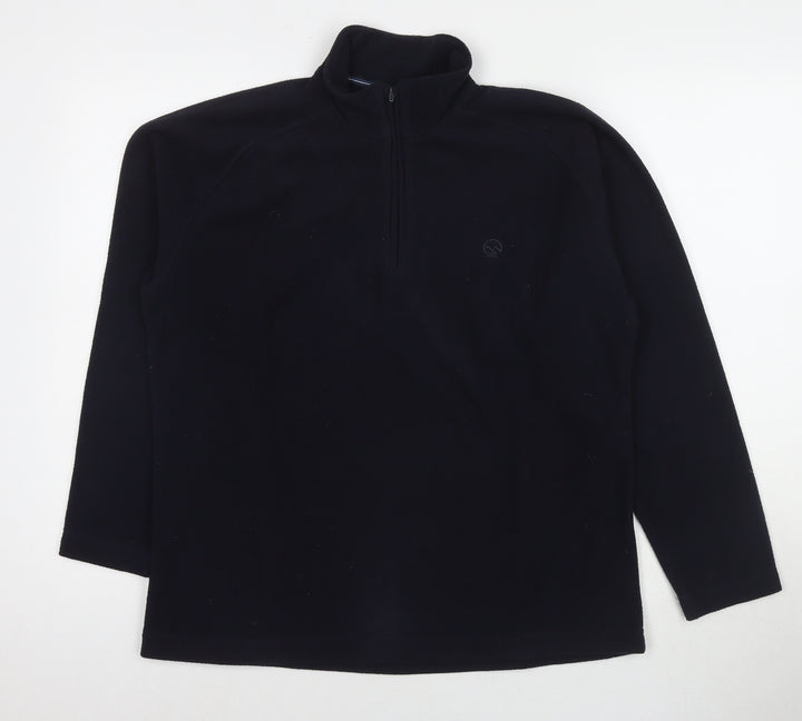 Hawkshead Womens Blue Polyester Pullover Sweatshirt Size 16 Pullover