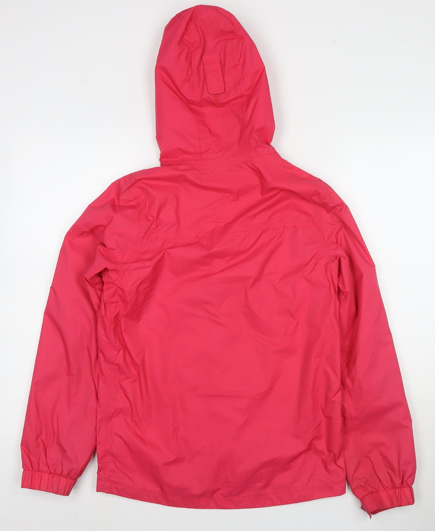 Mountain Warehouse Girls Pink Rain Coat Jacket Size 13 Years Zip