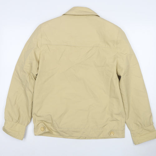 Dannimac Womens Beige Jacket Size 12 Button