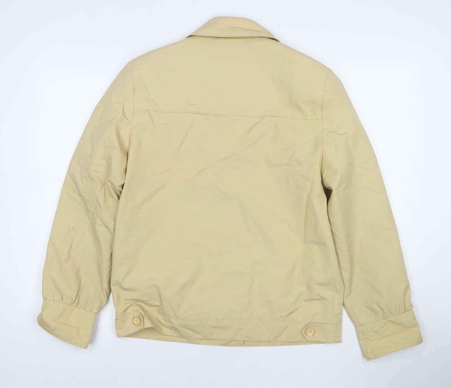 Dannimac Womens Beige Jacket Size 12 Button