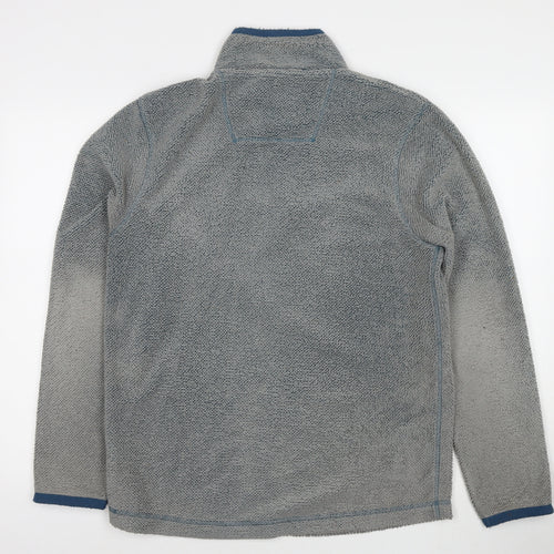 Weird Fish Mens Grey Polyester Pullover Sweatshirt Size M