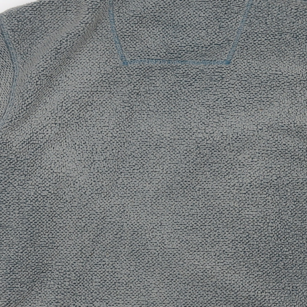 Weird Fish Mens Grey Polyester Pullover Sweatshirt Size M