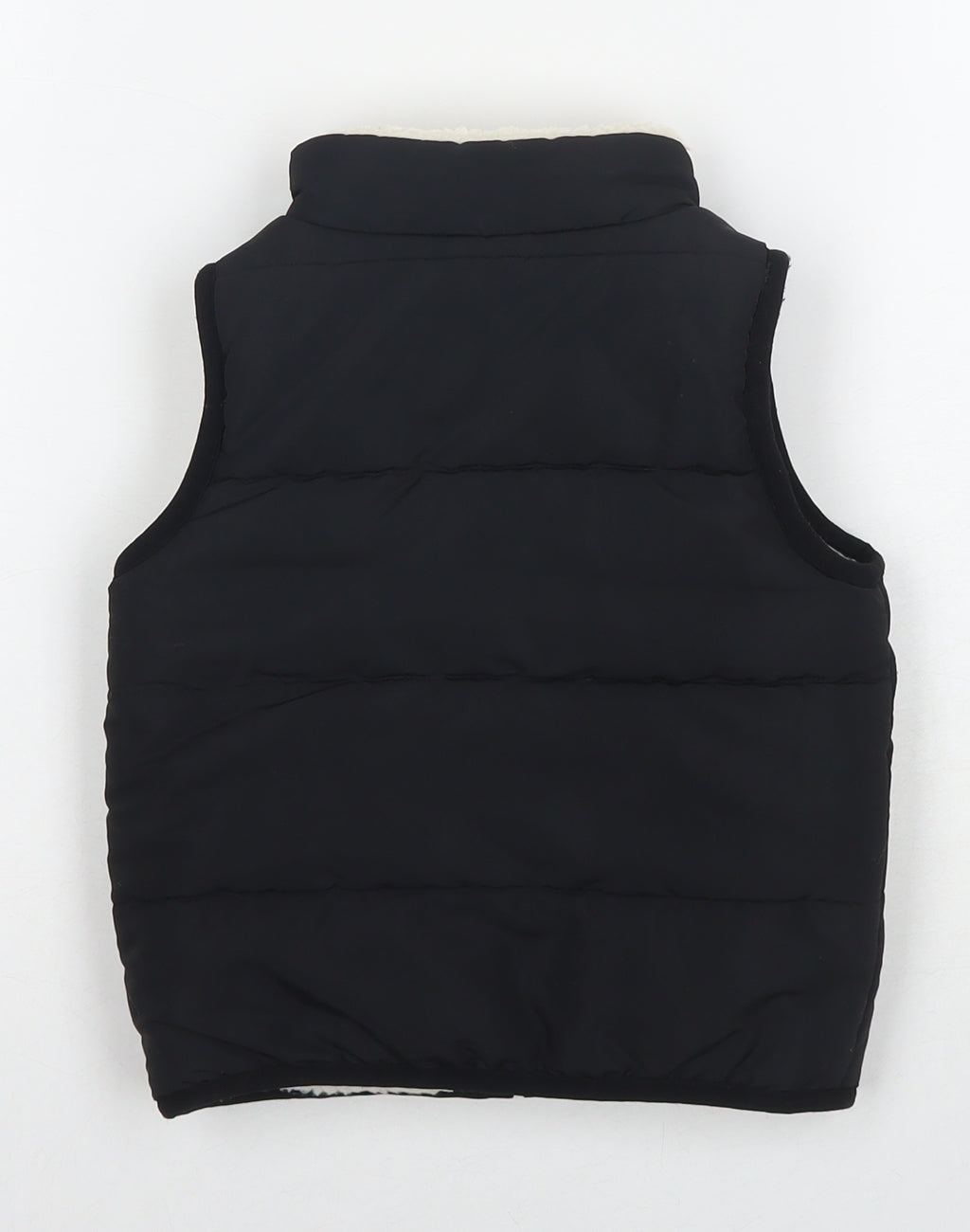 Roots Boys Black Gilet Waistcoat Size 2 Years Zip