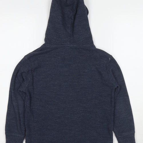 Gap Boys Blue Cotton Pullover Hoodie Size 8-9 Years Pullover