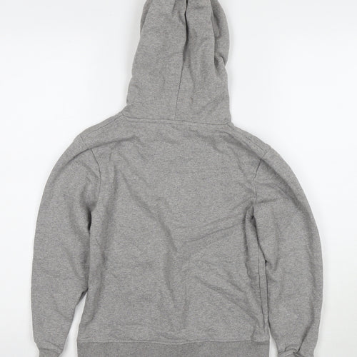 Tottenham Hotspur F.C. Boys Grey Cotton Pullover Hoodie Size 7-8 Years Pullover