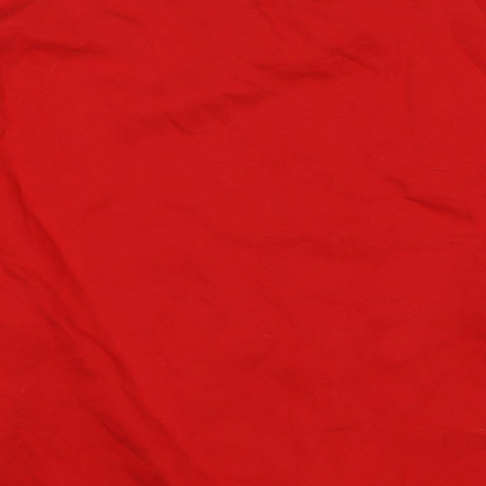 RedHot Mens Red Cotton Pullover Sweatshirt Size M - Frank's Redhot Since 1920