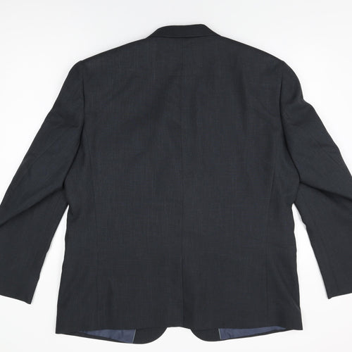 Taylor & Wright Mens Grey Polyester Jacket Suit Jacket Size 46 Regular