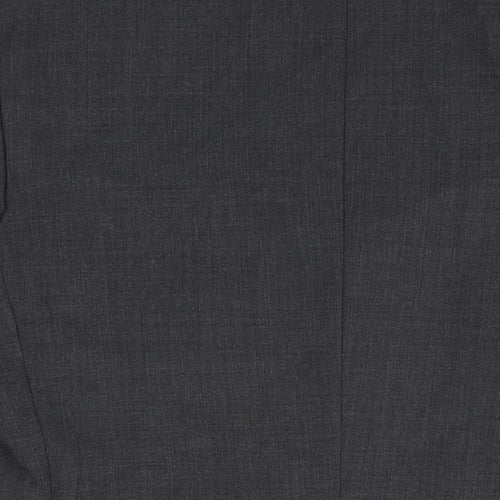 Marks and Spencer Mens Grey Polyester Jacket Suit Jacket Size 36 Regular