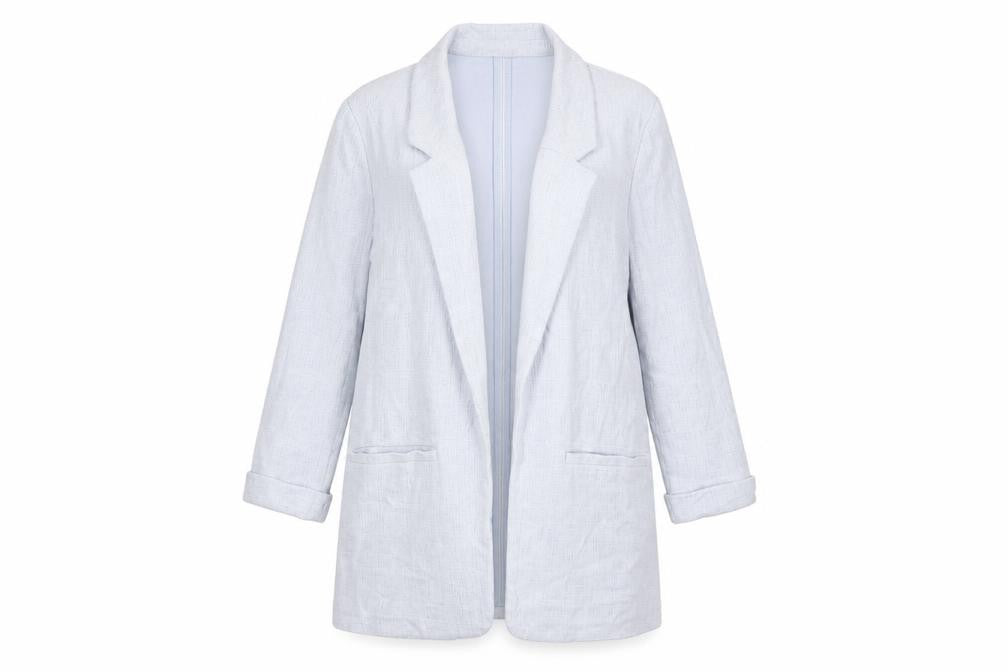 New Look Womens Blue Jacket Blazer Size 8