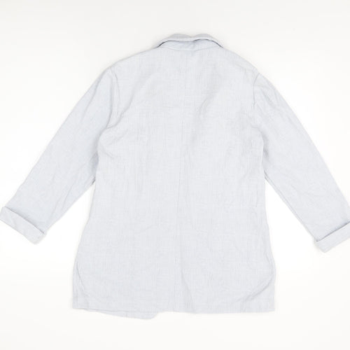 New Look Womens Blue Jacket Blazer Size 8