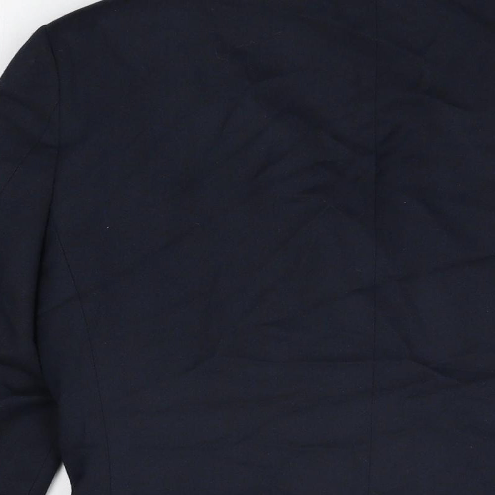 NEXT Mens Blue Wool Jacket Suit Jacket Size 36 Regular