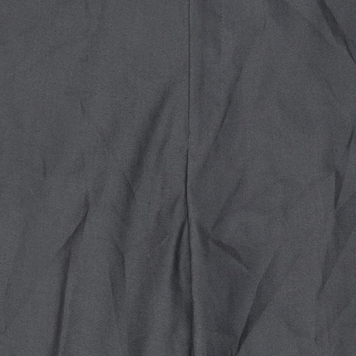 Sawyers & Hendricks Mens Grey Polyester Trousers Size 42 in L30 in Regular Zip