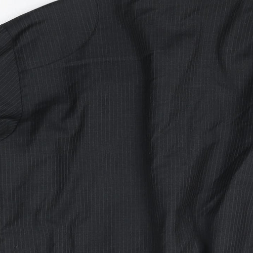 Modern Amusement Mens Black Jacket Coat Size S Zip