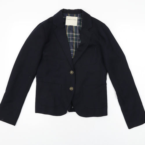 Lowrys Farm Boys Blue Jacket Blazer Size M Button