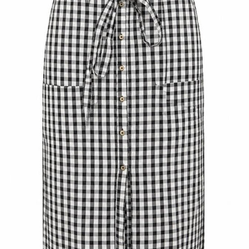 River Island Womens Black Geometric Polyester Straight & Pencil Skirt Size 12 Zip