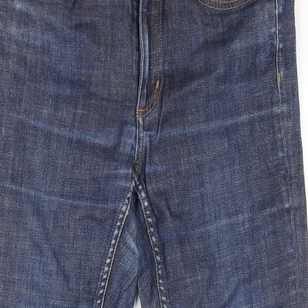COS Mens Blue Cotton Skinny Jeans Size 29 in L30 in Regular Zip