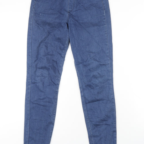 Uniqlo Womens Blue Cotton Jegging Jeans Size M L30 in Regular