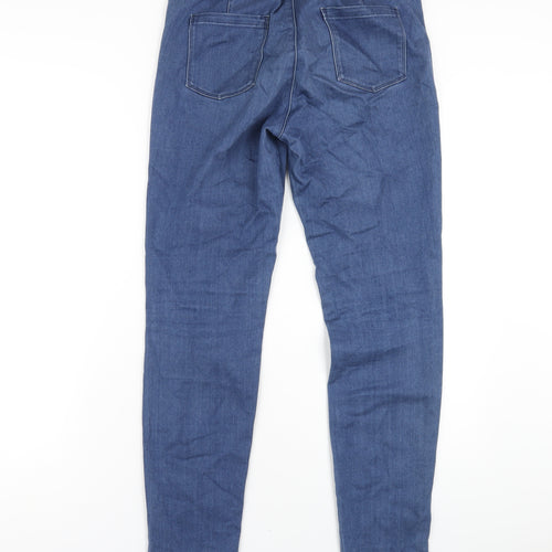 Uniqlo Womens Blue Cotton Jegging Jeans Size M L30 in Regular