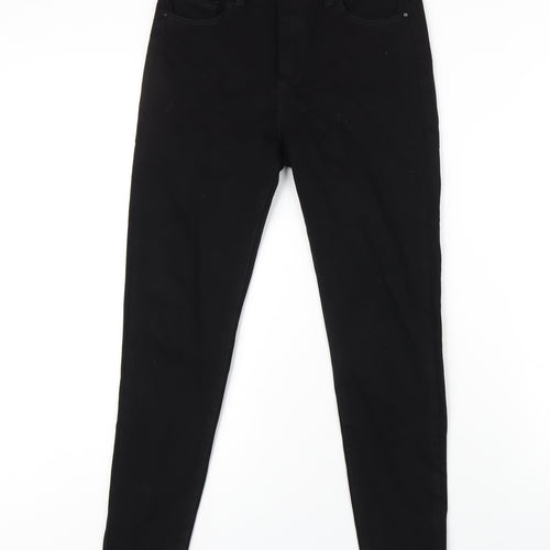 La Carte Womens Black Cotton Skinny Jeans Size 28 in L28 in Regular Zip