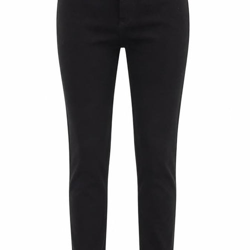 La Carte Womens Black Cotton Skinny Jeans Size 28 in L28 in Regular Zip