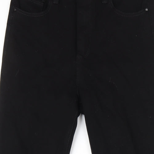 La Carte Womens Black Cotton Skinny Jeans Size 28 in L28 in Regular Zip
