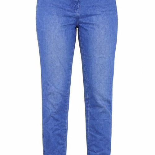NEXT Womens Blue Cotton Skinny Jeans Size 6 L29 in Regular Zip