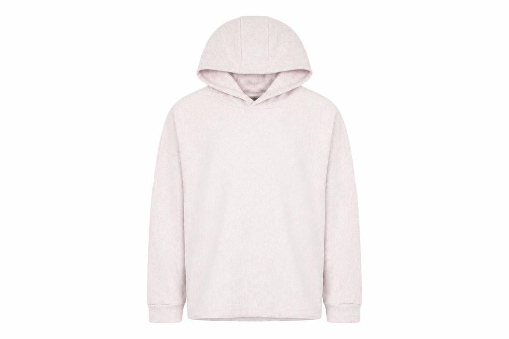 Marks and Spencer Girls Pink Vinyl Pullover Hoodie Size 10-11 Years Pullover