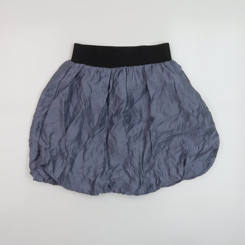 H&M Womens Blue Lyocell A-Line Skirt Size 6
