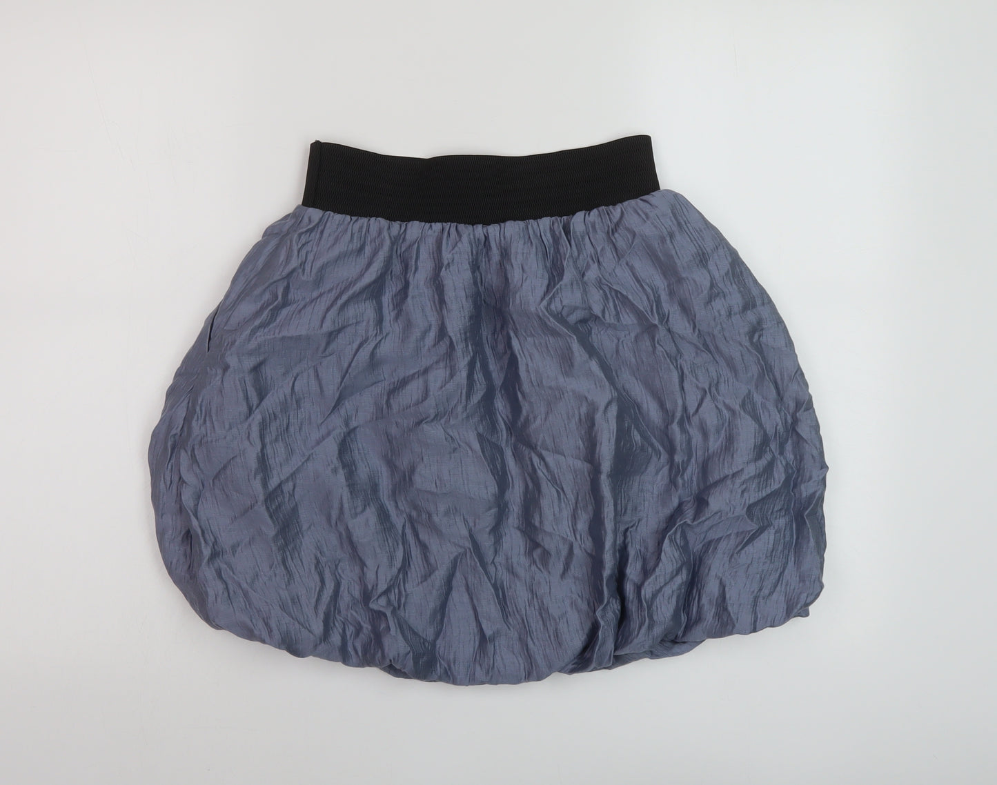 H&M Womens Blue Lyocell A-Line Skirt Size 6