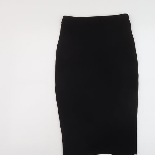 River Island Womens Beige Polyester Straight & Pencil Skirt Size 10