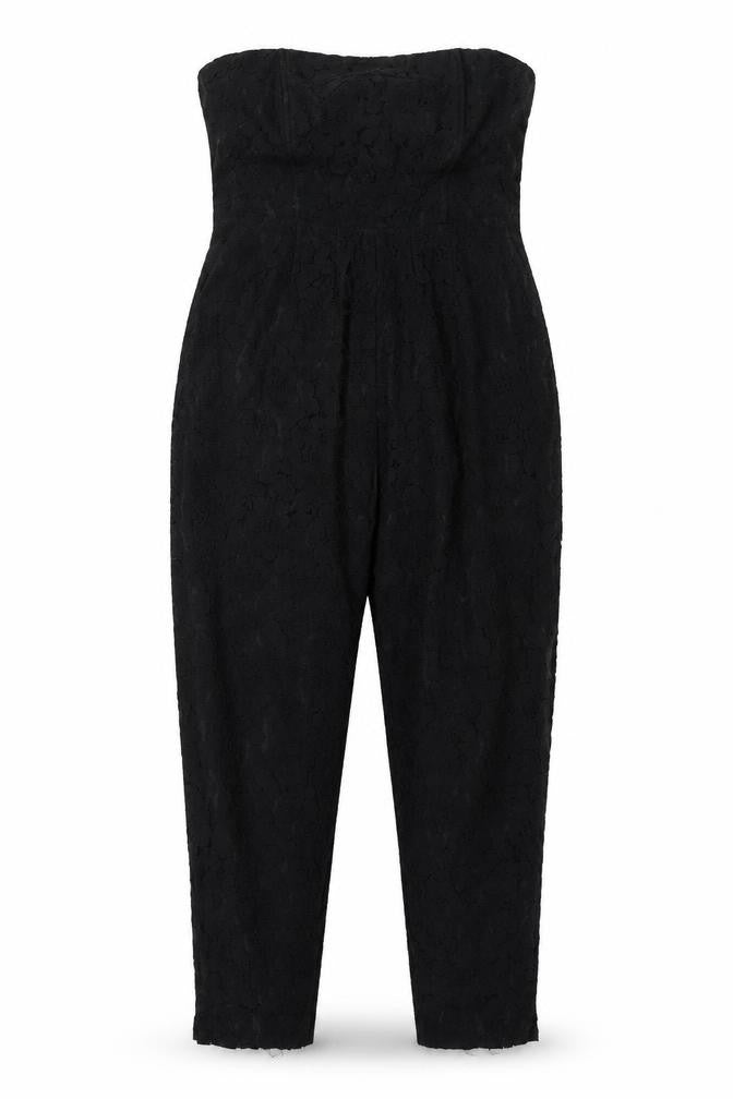 NEXT Womens Black Nylon Jumpsuit One-Piece Size 14 L23 in Zip