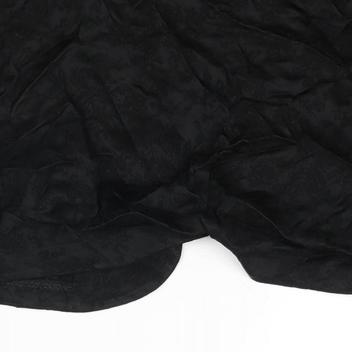 Fransa Womens Black Floral Jacket Size XL
