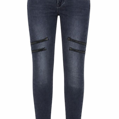 J Brand Womens Grey Cotton Skinny Jeans Size 24 in L28 in Regular Zip - Zip Pockets