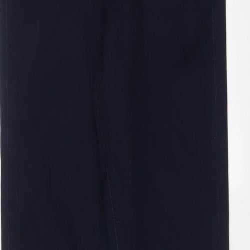 Marks and Spencer Womens Blue Cotton Skinny Jeans Size 10 L31 in Regular Zip