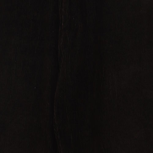 Blue Harbour Mens Brown Cotton Trousers Size 38 in L33 in Regular Zip - Long Leg