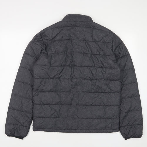 Jack Wills Mens Green Puffer Jacket Jacket Size S Zip - Zip Pockets