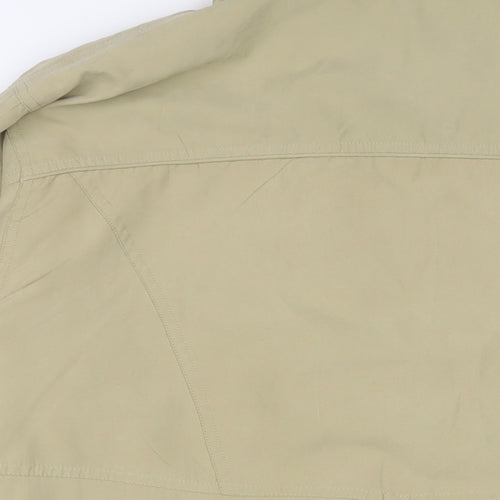 M.B.C Mens Beige Jacket Size L Zip