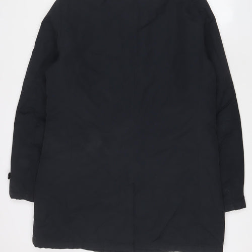 Dressmann Mens Black Jacket Size L Zip