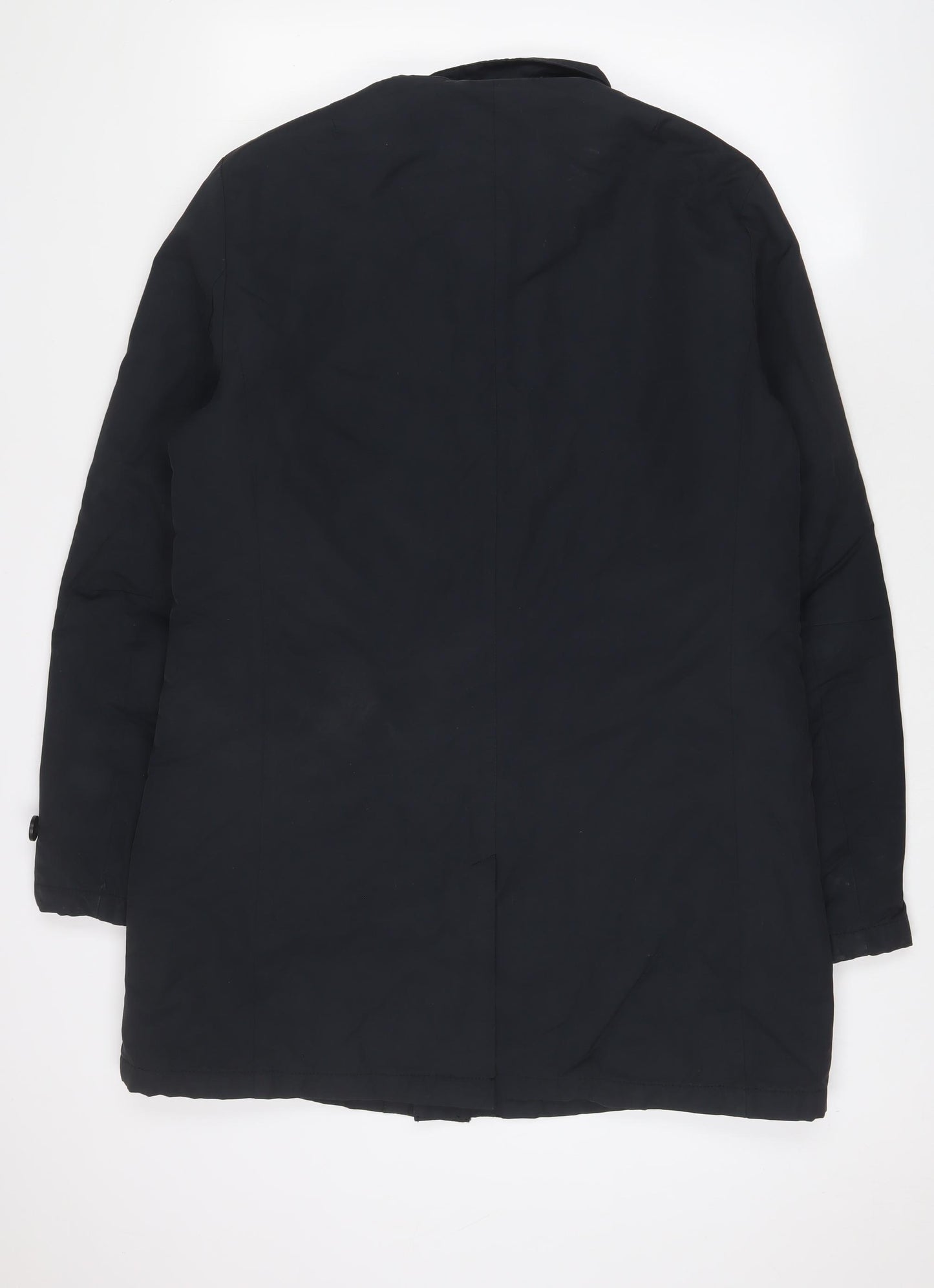 Dressmann Mens Black Jacket Size L Zip