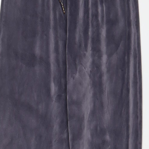 NEXT Girls Blue Solid Polyester Top Lounge Pants Size 12 Years Drawstring