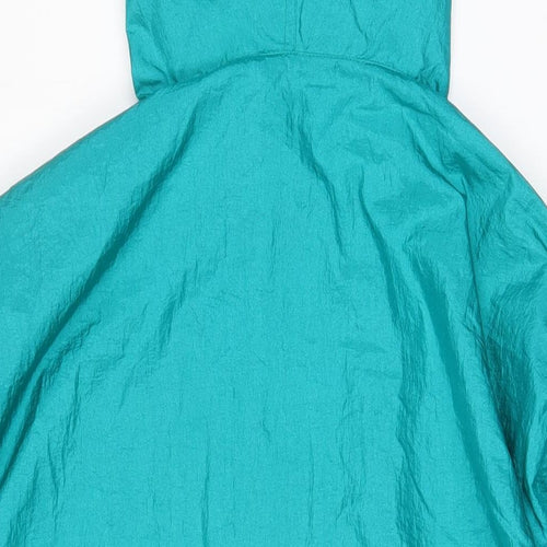 Totes Womens Blue Jacket Size L Zip - Pockets