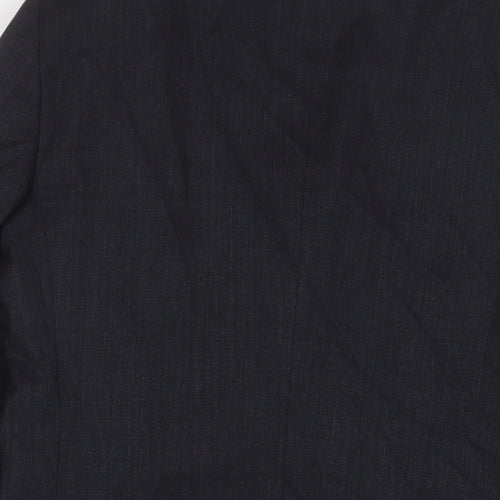 Charles Tyrwhitt Mens Grey Wool Jacket Suit Jacket Size 36 Regular