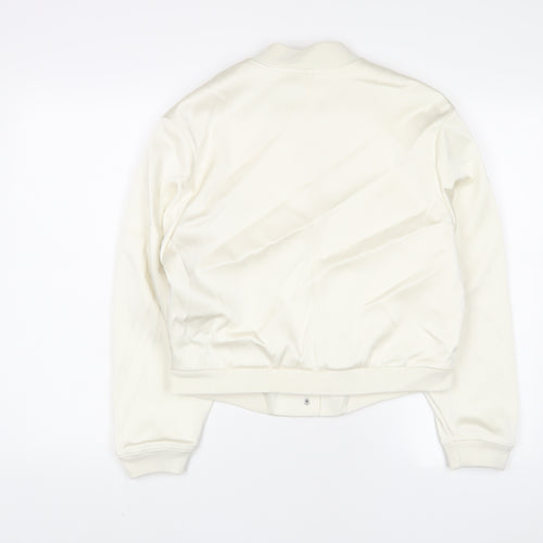 Marks and Spencer Womens Ivory Jacket Size 12 Snap