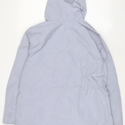 Marks and Spencer Womens Blue Jacket Size 12 Zip