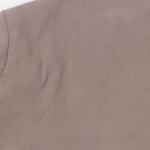 Bonmarché Womens Brown Jacket Size 16 Zip