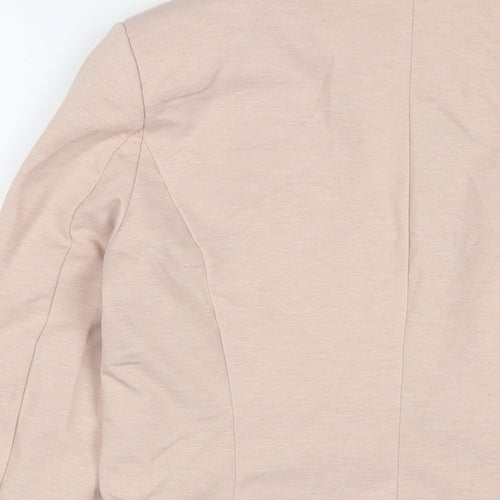 H&M Womens Pink Jacket Blazer Size 10 Button
