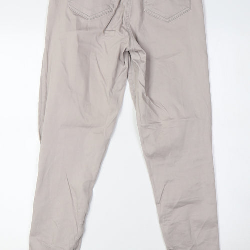 Coast Womens Beige Cotton Skinny Jeans Size 8 L29 in Regular Button