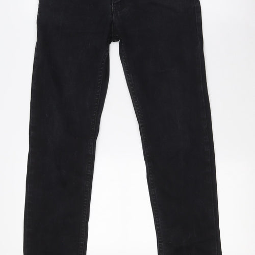 Cheap Monday Mens Black Cotton Skinny Jeans Size 32 in L30 in Regular Button