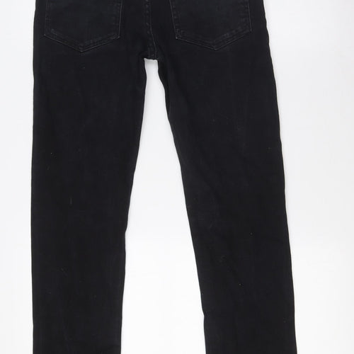 Cheap Monday Mens Black Cotton Skinny Jeans Size 32 in L30 in Regular Button