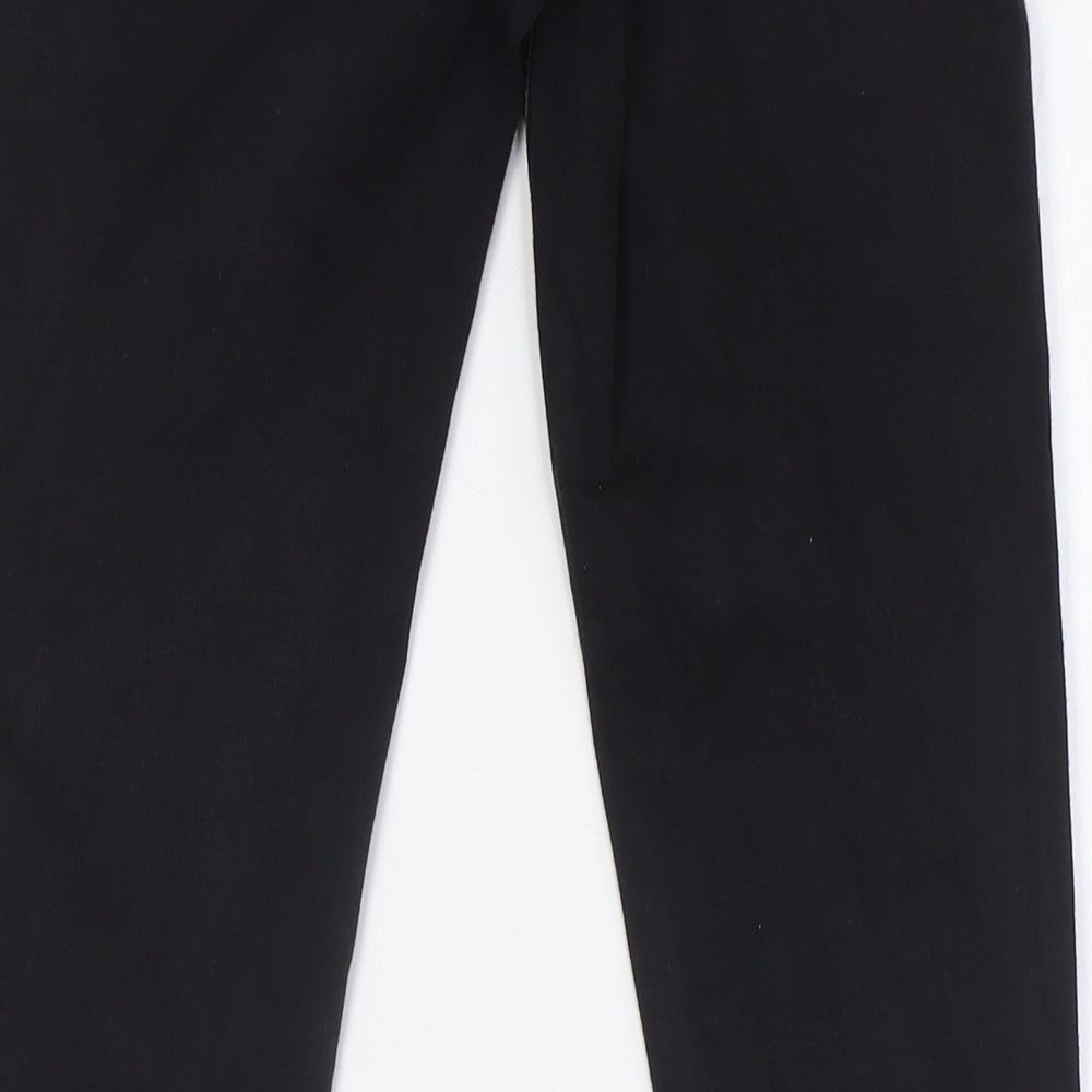 Oasis Womens Black Cotton Skinny Jeans Size 10 L30 in Regular Button - Jade